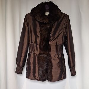 Cortifiel Natural Brown Hair    Trimmed Coat